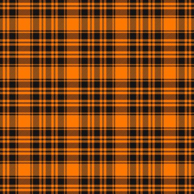 Cadılar Bayramı ekose kumaşı. İskoç kafesi arkaplanı