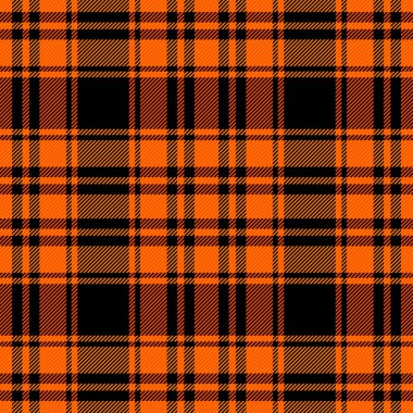 Cadılar Bayramı ekose kumaşı. İskoç kafesi arkaplanı
