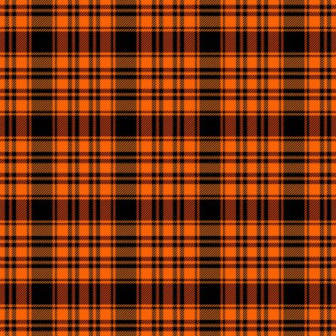Cadılar Bayramı ekose kumaşı. İskoç kafesi arkaplanı