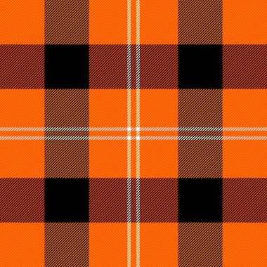 Cadılar Bayramı ekose kumaşı. İskoç kafesi arkaplanı