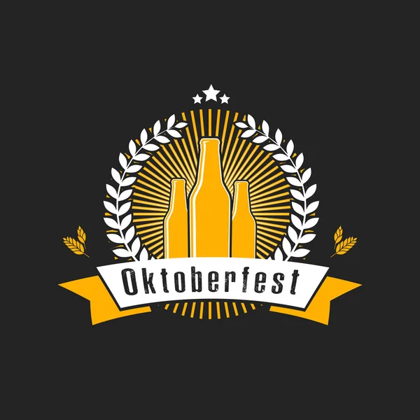 Plantilla de diseño Oktoberfest — Archivo Imágenes Vectoriales