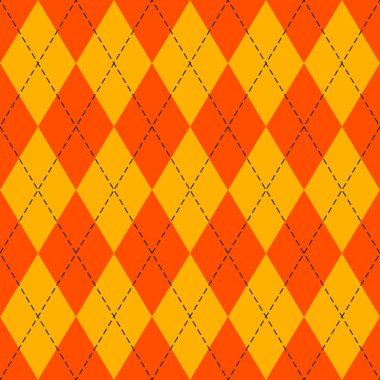 Cadılar Bayramı argyle ekose. İskoç kafesi arkaplanı