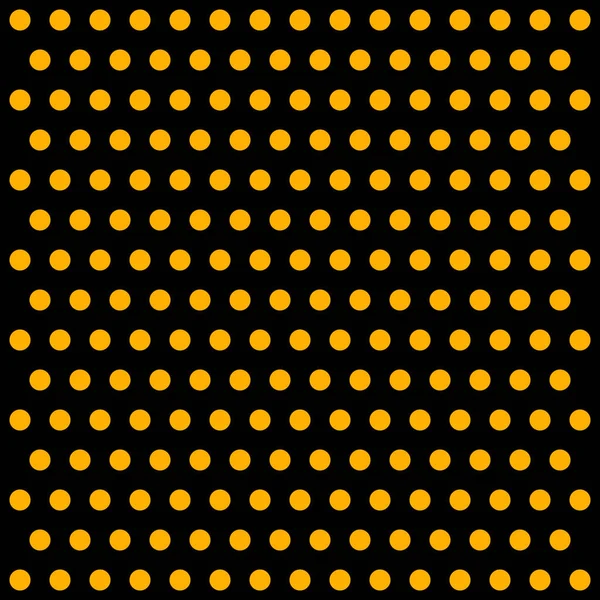 Polka Dots mit Halloween-Muster — Stockvektor