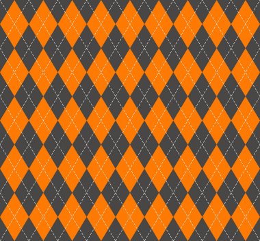 Cadılar Bayramı argyle ekose. İskoç kafesi arkaplanı