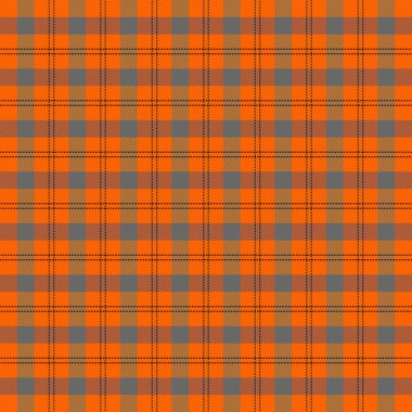 Cadılar Bayramı ekose kumaşı. İskoç kafesi arkaplanı