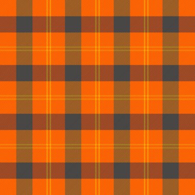 Cadılar Bayramı ekose kumaşı. İskoç kafesi arkaplanı