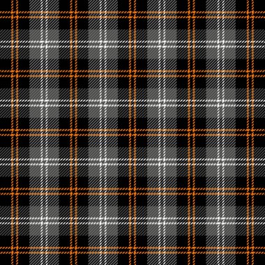 Cadılar Bayramı ekose kumaşı. İskoç kafesi arkaplanı
