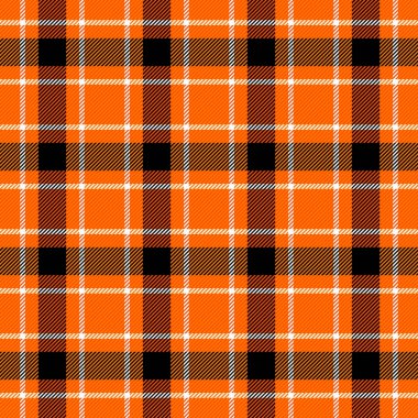 Cadılar Bayramı ekose kumaşı. İskoç kafesi arkaplanı