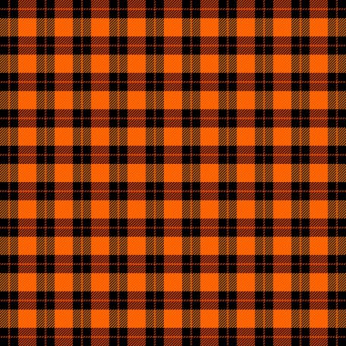 Cadılar Bayramı ekose kumaşı. İskoç kafesi arkaplanı