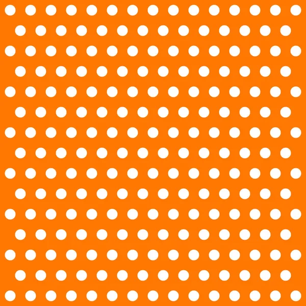 Polka Dots mit Halloween-Muster — Stockvektor