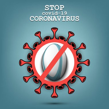 Coronavirus ragbi topuyla imzaladı.