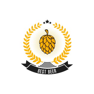 Bira logosu tasarım şablonu