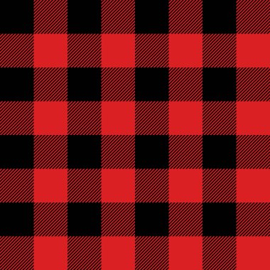 Tartan deseni. Ateşli Kırmızı Ekose
