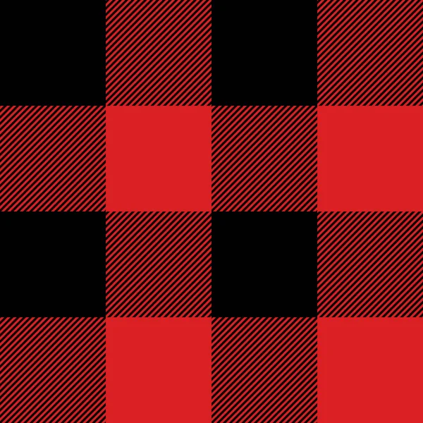 Tartan patroon. Vuursteen rode ruit — Stockvector