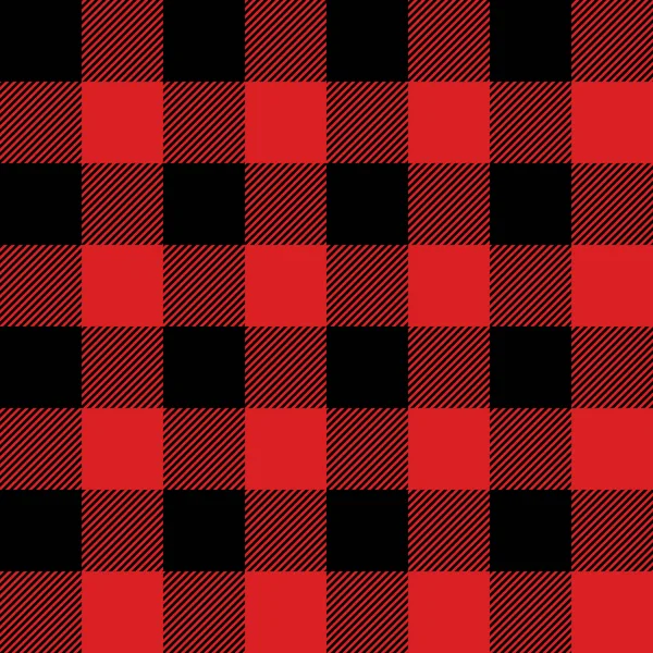 Padrão de tartan. Firebrick xadrez vermelho — Vetor de Stock