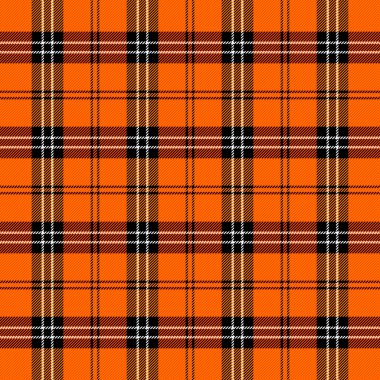 Cadılar Bayramı ekose kumaşı. İskoç kafesi arkaplanı