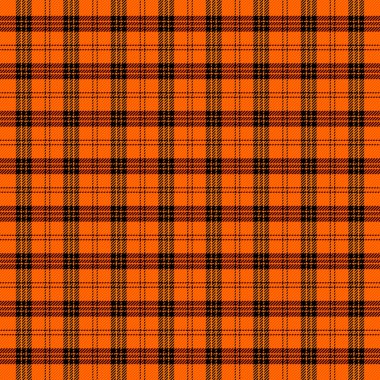 Cadılar Bayramı ekose kumaşı. İskoç kafesi arkaplanı