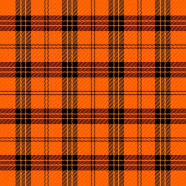 Cadılar Bayramı ekose kumaşı. İskoç kafesi arkaplanı