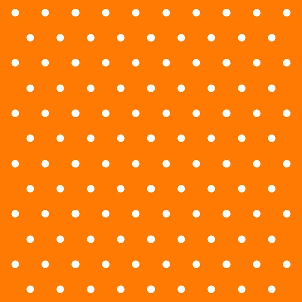 Halloween patroon polka stippen — Stockvector