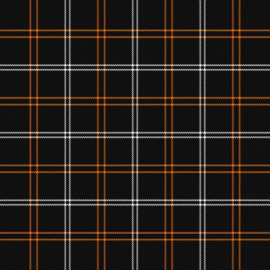 Cadılar Bayramı ekose kumaşı. İskoç kafesi arkaplanı