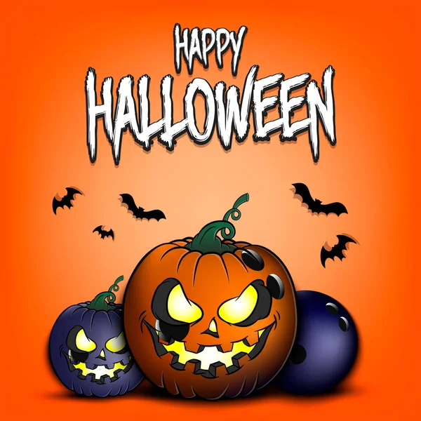 Feliz Halloween. Bolos Calabaza — Archivo Imágenes Vectoriales