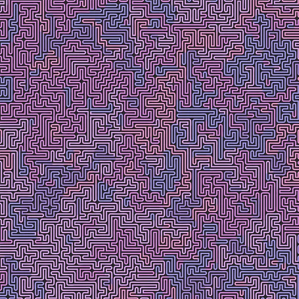 Padrão Abstracto Conceito Labirinto Composição Futurista Fundo Formas Coloridas Tridimensionais — Fotografia de Stock