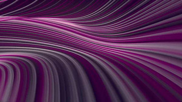 Digital Abstracto Violeta Líneas Color Renderizado Fondo — Foto de Stock