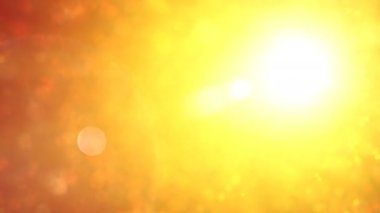 Hareketli grafik arka plan. Tüm yönlere hareket ediyor ve türbülans tarafından etkilenen ateşli parçacıkları. 3D render. 4k Uhd