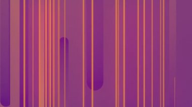 Şekilleri ile pembe renkli degradeler oluşturma. 3D render soyut. Bilgisayar döngü animasyon oluşturulan. Modern tasarım dikey çizgiler geometrik hareket deseni ile kapsar. 4k Uhd