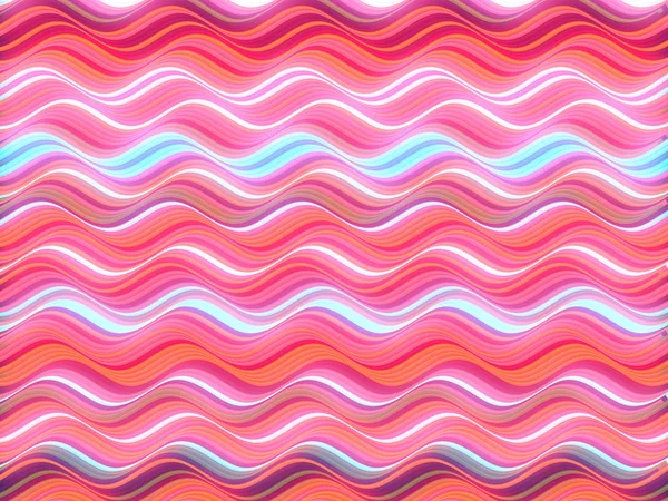 波状の背景の色 抽象的な動的効果 デザイン テンプレートです モダンなパターン レンダリング — ストック写真