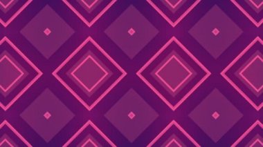 Şekilleri ile renkli degradeler oluşturma. 3D render soyut. Bilgisayar döngü animasyon oluşturulan. Modern tasarım dikdörtgen geometrik hareket desenli kapsar. 4k Uhd