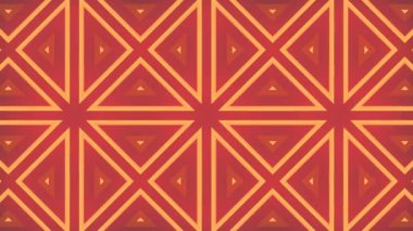 Şekilleri ile renkli degradeler oluşturma. 3D render soyut. Bilgisayar döngü animasyon oluşturulan. Modern tasarım dikdörtgen geometrik hareket desenli kapsar. 4k Uhd