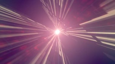 Bilgisayar yüksek teknoloji dijital teknoloji animasyon oluşturulan. 3D işleme arka plan. 4k, Ultra Hd kararlılık.