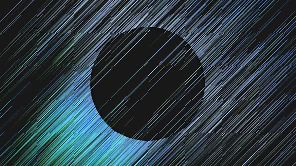 Digital diagonal azul linhas abstrato fundo. Um padrão geométrico gerado por computador. Renderização 3d — Fotografia de Stock