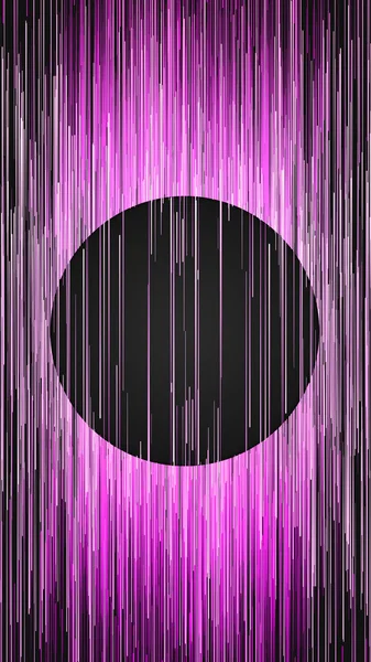 Digitální vertikální růžové čáry abstraktní pozadí. Počítač vygeneroval geometrický vzor. prostorové vykreslování — Stock fotografie
