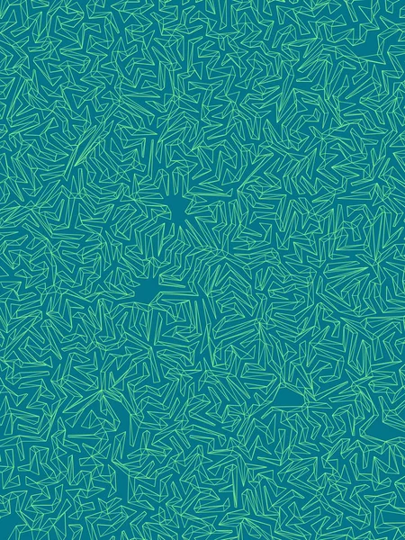 Low poly wire line maze pattern. Blue colored abstract background. 3d rendering