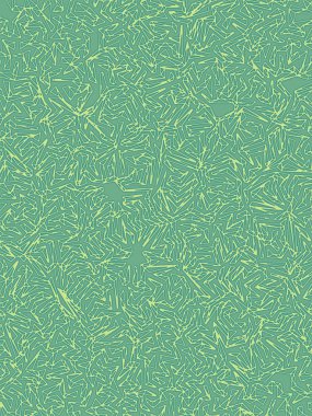 Düşük Poly Tel hattı labirent deseni. Yeşil renkli soyut arka plan. 3B işleme