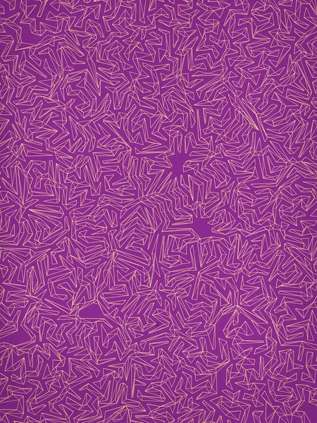 Faible motif de labyrinthe de ligne de fil poly. Fond abstrait de couleur rose. Rendu 3d — Photo