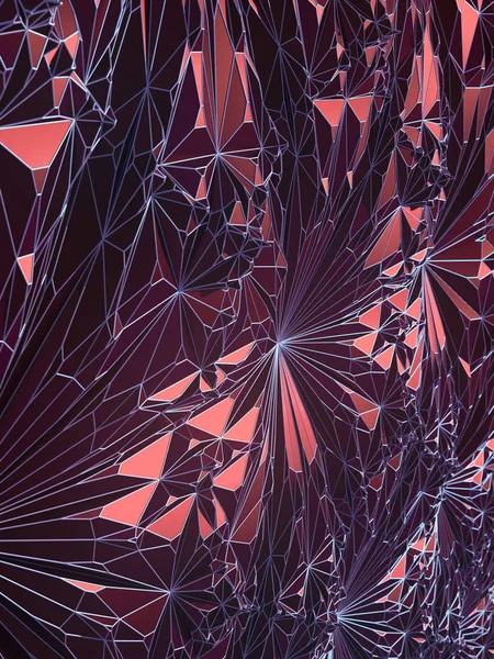 Fondo de alambre brillante moderno abstracto. Diseño de arte gráfico. renderizado 3d — Foto de Stock
