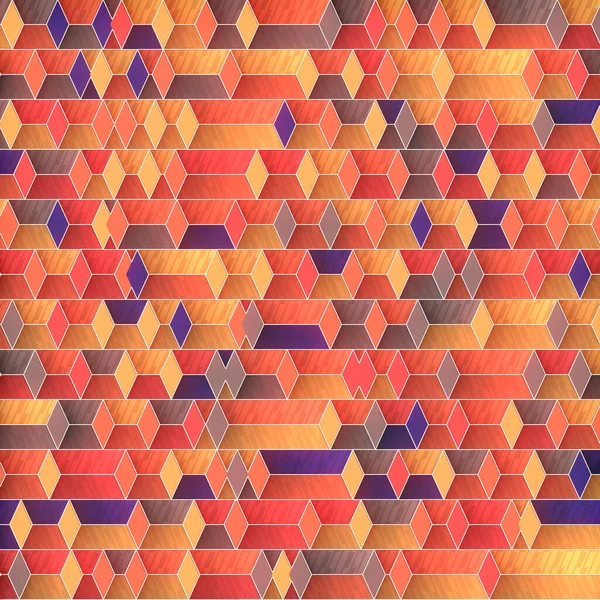 Padrão Horizontal Moderno Retângulos Multicoloridos Geométrica Abstrato Renderização Ilustração Digital — Fotografia de Stock