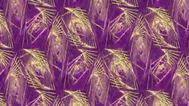 Çok renkli spiral kabloyla soyut desen. 3d canlandırma döngüsü canlandırması
