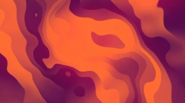 Dalga akışı modern model. Soyut döngü canlandırma arkaplanı. 4K UHD çözünürlüğü