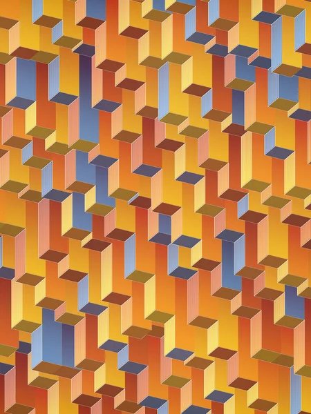 Padrão Abstrato Geométrico Moderno Com Retângulos Aleatórios Coloridos Design Gráfico — Fotografia de Stock