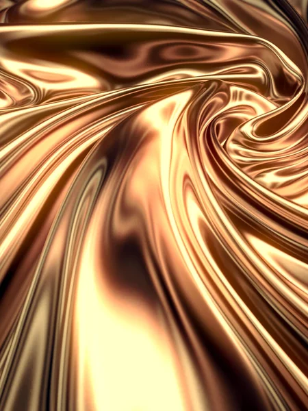 Рендеринг Цифровой Иллюстрации Золотого Роскошного Фона Ткани Декоративный Элегантный Роскошный — стоковое фото