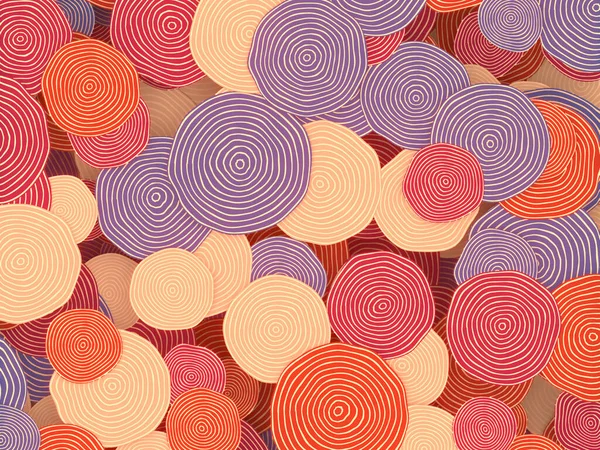 Isometric pattern in abstract style multi colored background. 3d rendering smooth illustration. Digital texture. Abstract creative flat design