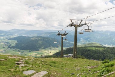 Grosseck Speiereck, Avusturya, Alpler üzerinden Panorama görünüm
