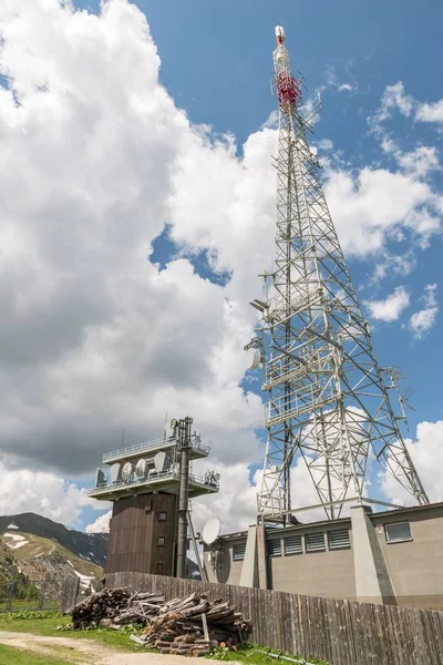 Weather Station Grosseck Speiereck Austria — Stock Photo, Image