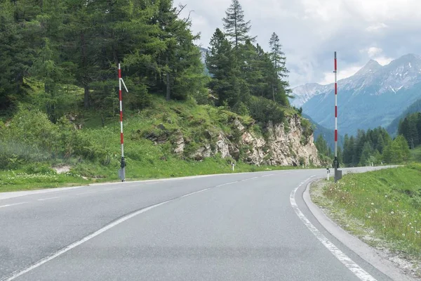Дорога Через Альпы Австрия — стоковое фото