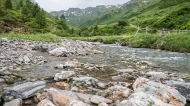 Dağ dere Natur Park Riedingtal Zederhaus, Avusturya