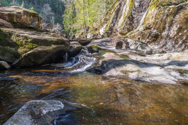 Steinklamm in Spiegelau in the Bavarian Forest, Germany clipart